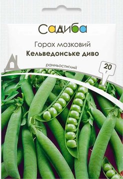 Насіння Горох мозковий Кельведонське диво 20г, Виробник: GSN-Semences, Франція 2043307003 фото