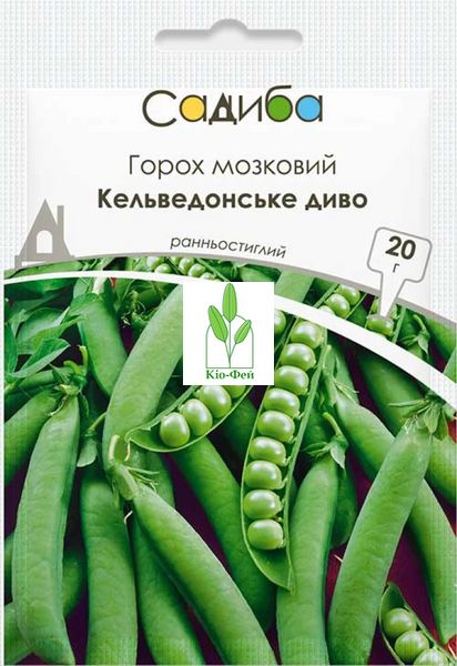 Насіння Горох мозковий Кельведонське диво 20г, Виробник: GSN-Semences, Франція 2043307003 фото