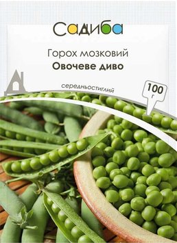 Насіння Горох мозковий Овочеве диво 100г, Виробник: GSN-Semences, Франція 2043307296 фото