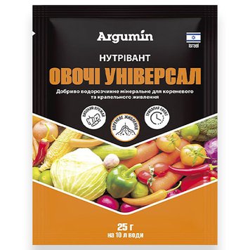Добриво Нутрівант Овочі універсал, 25 г 1882312021 фото