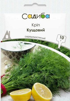 Семена укропа Кріп Кущовий 10г Виробник: Україна 2048568463 фото