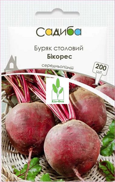 Насіння Буряк столовий Бікорес, 200шт Виробник: Bejo, Нідерланди 2043031215 фото