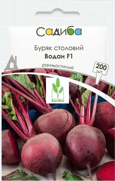 Насіння Буряк столовий Водан, 200шт F1 Виробник: Bejo, Нідерланди 2043033213 фото