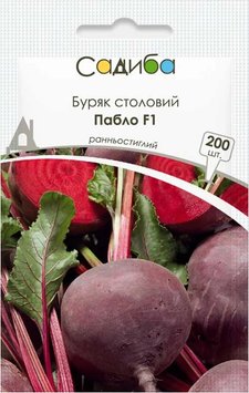 Насіння Буряк столовий Пабло F1, 200шт Виробник: Bejo, Нідерланди 2043043942 фото