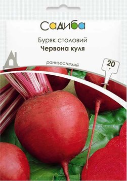 Насіння Буряк столовий Червона куля, 20г Виробник: GSN-Semences, Франція 2043045092 фото