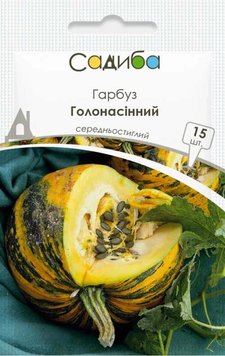 Насіння Гарбуз Голонасінний 15шт, Виробник: Україна 2043062603 фото