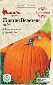 Насіння Гарбуз Жовтий велетень 8шт, Виробник: GSN-Semences, Франція 2043063106 фото