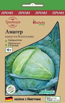 Семена Капусты Капуста білоголова Амагер Виробник: Satimex, Німеччина 2047825085 фото