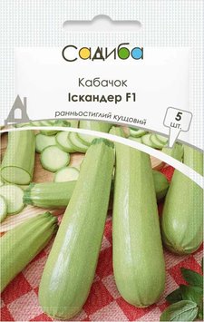 Семена Кабачок Іскандер F1 5шт, Виробник: Seminis, Нідерланди 2046924199 фото